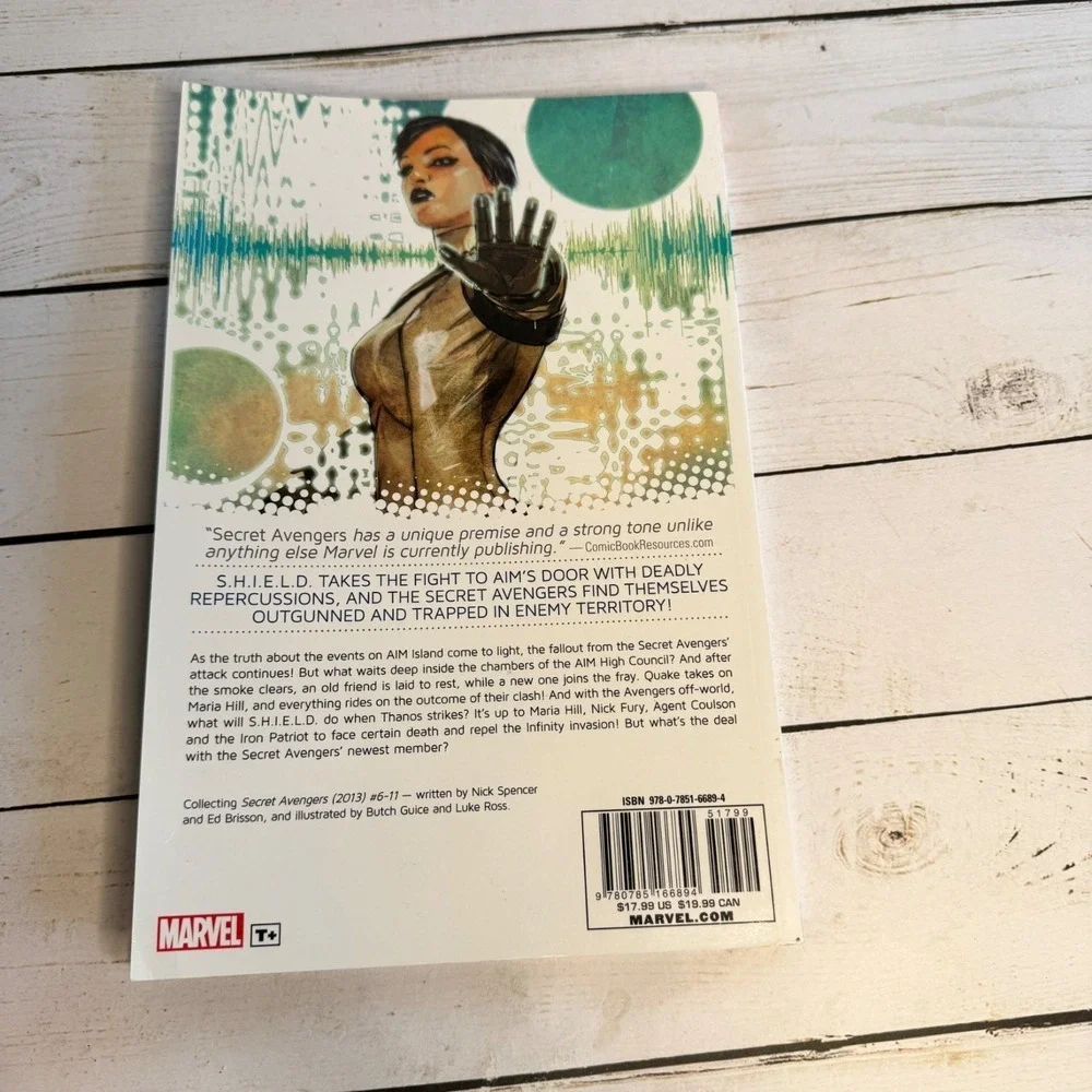 Secret Avengers Iliad Marvel NOW TPB‎ Graphic Novel Spencer Guice Ross Brisson